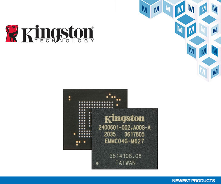 Mouser Electronics und Kingston Technology weiten Nordamerika-Vertriebsvereinbarung nach Europa aus